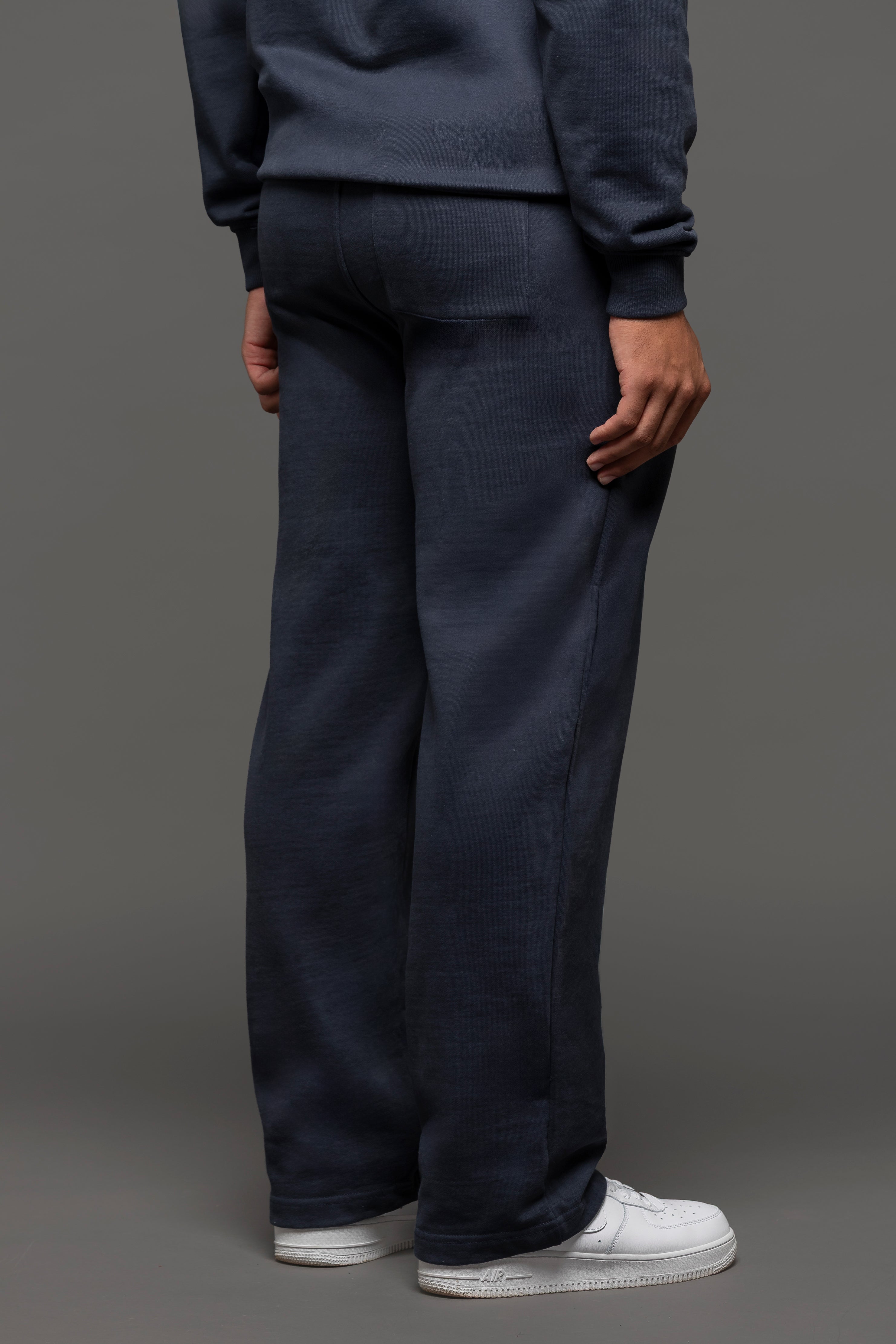 Offside Straight Leg Joggers - Navy