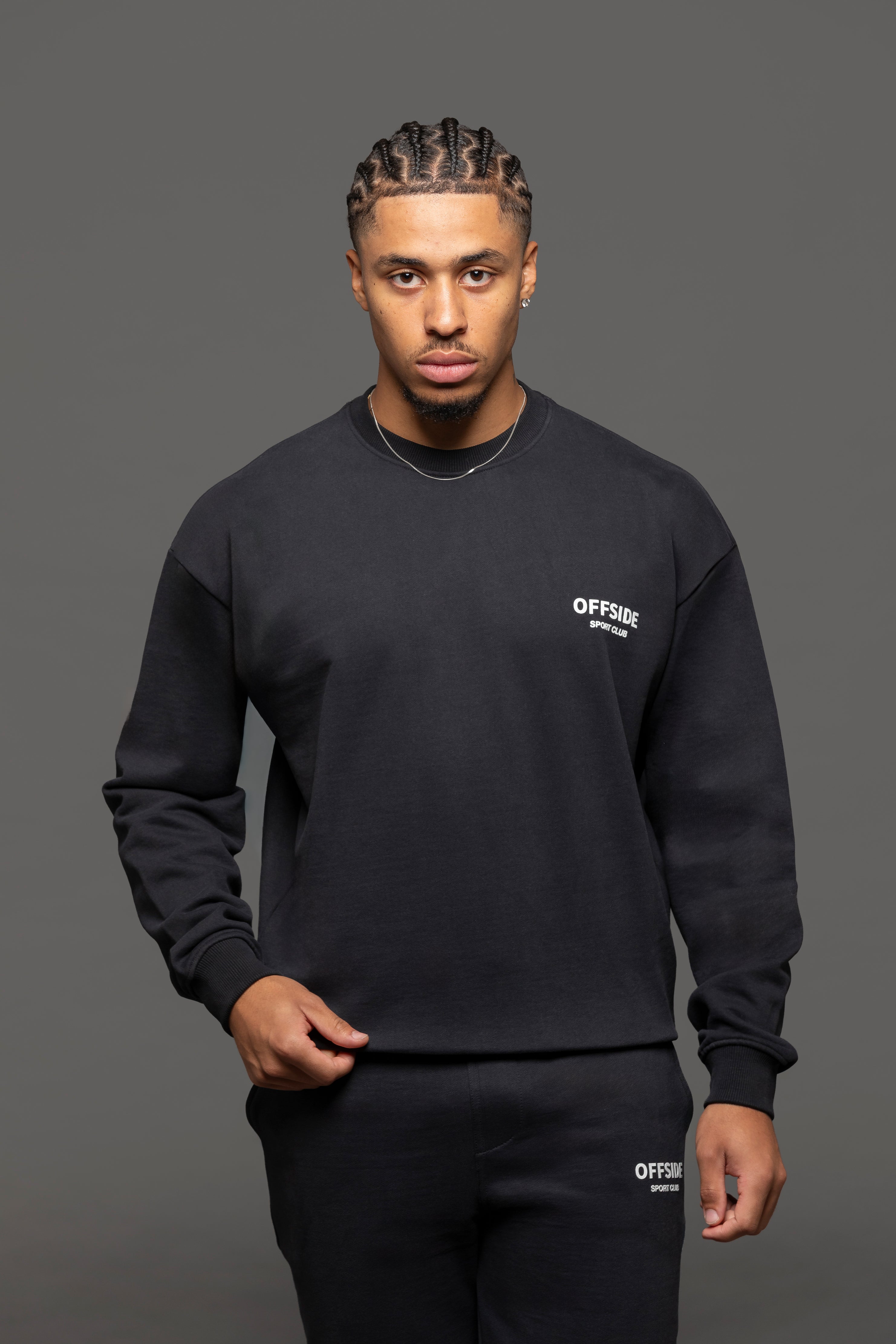 Sport Club Sweater - Black