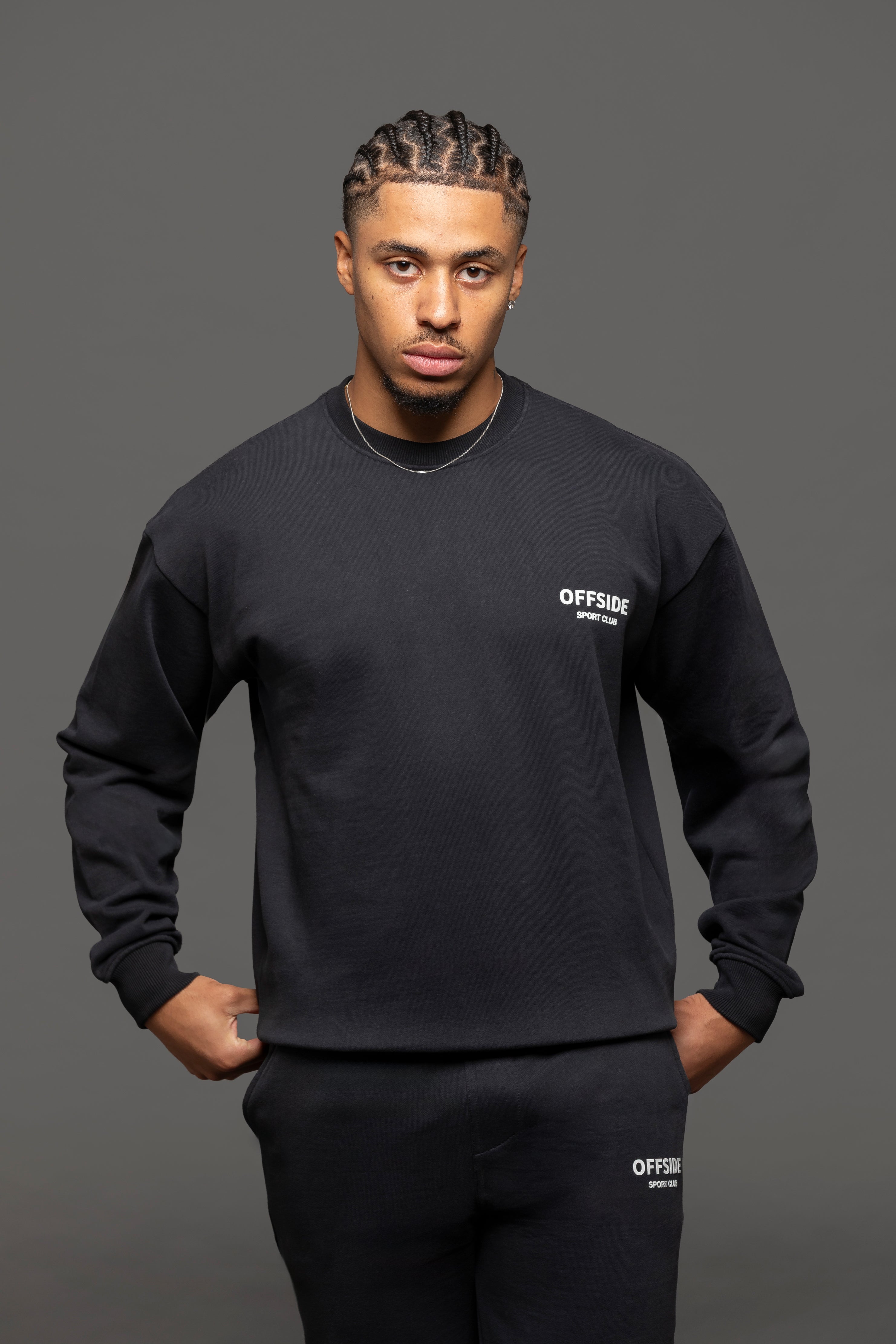 Sport Club Sweater - Black