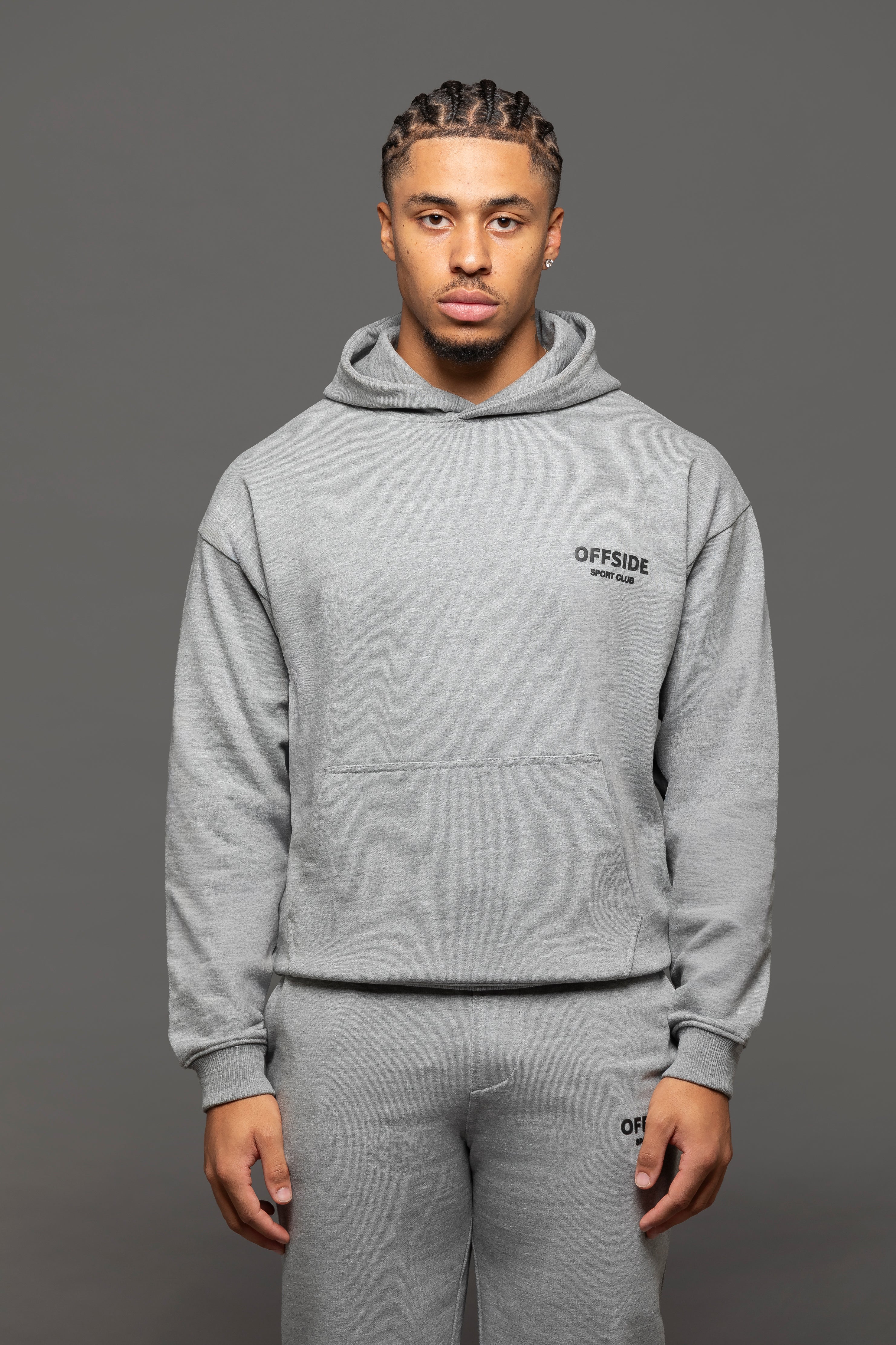 Offside Sport Club Hoodie - Grey