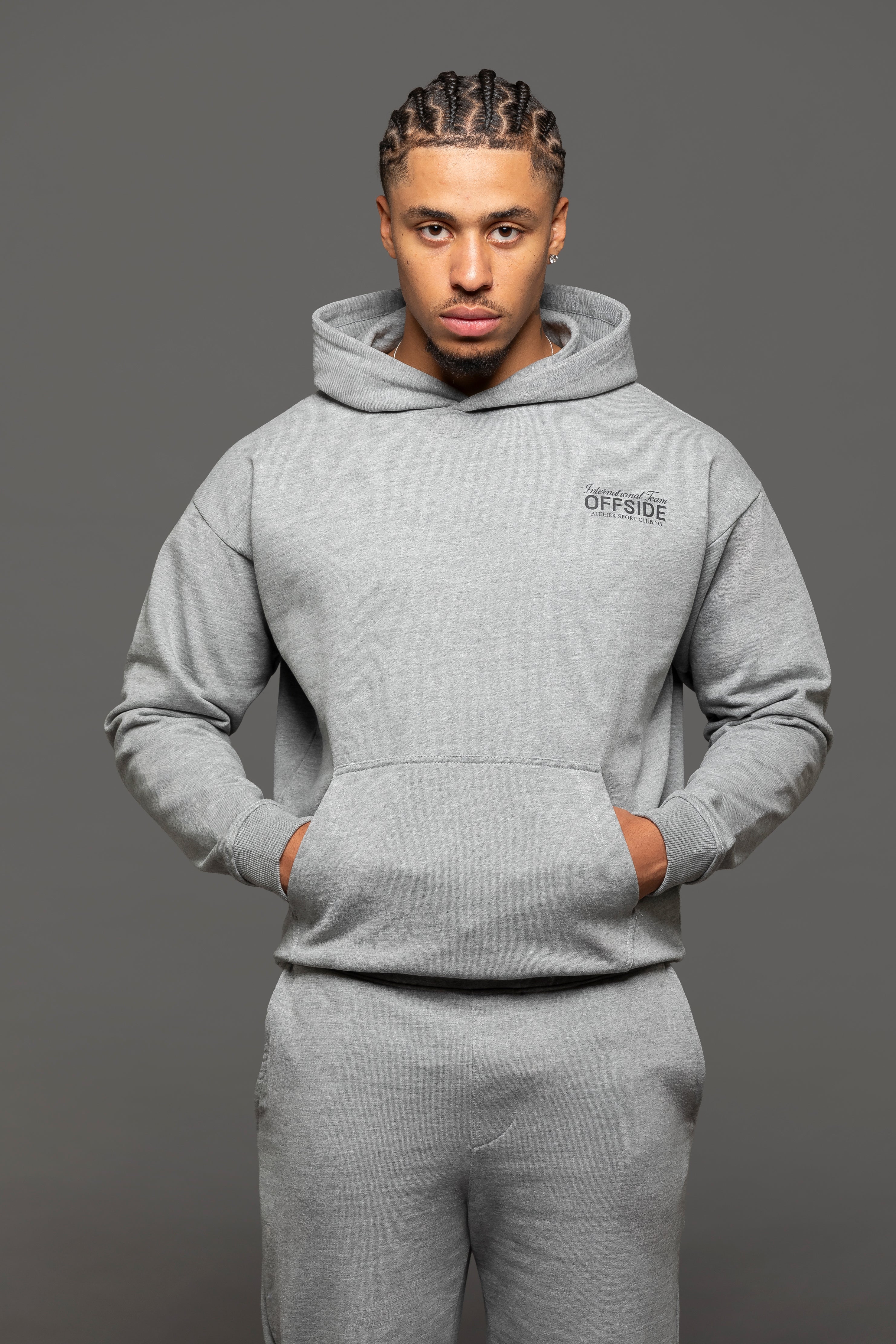 International Classic Hoodie - Grey