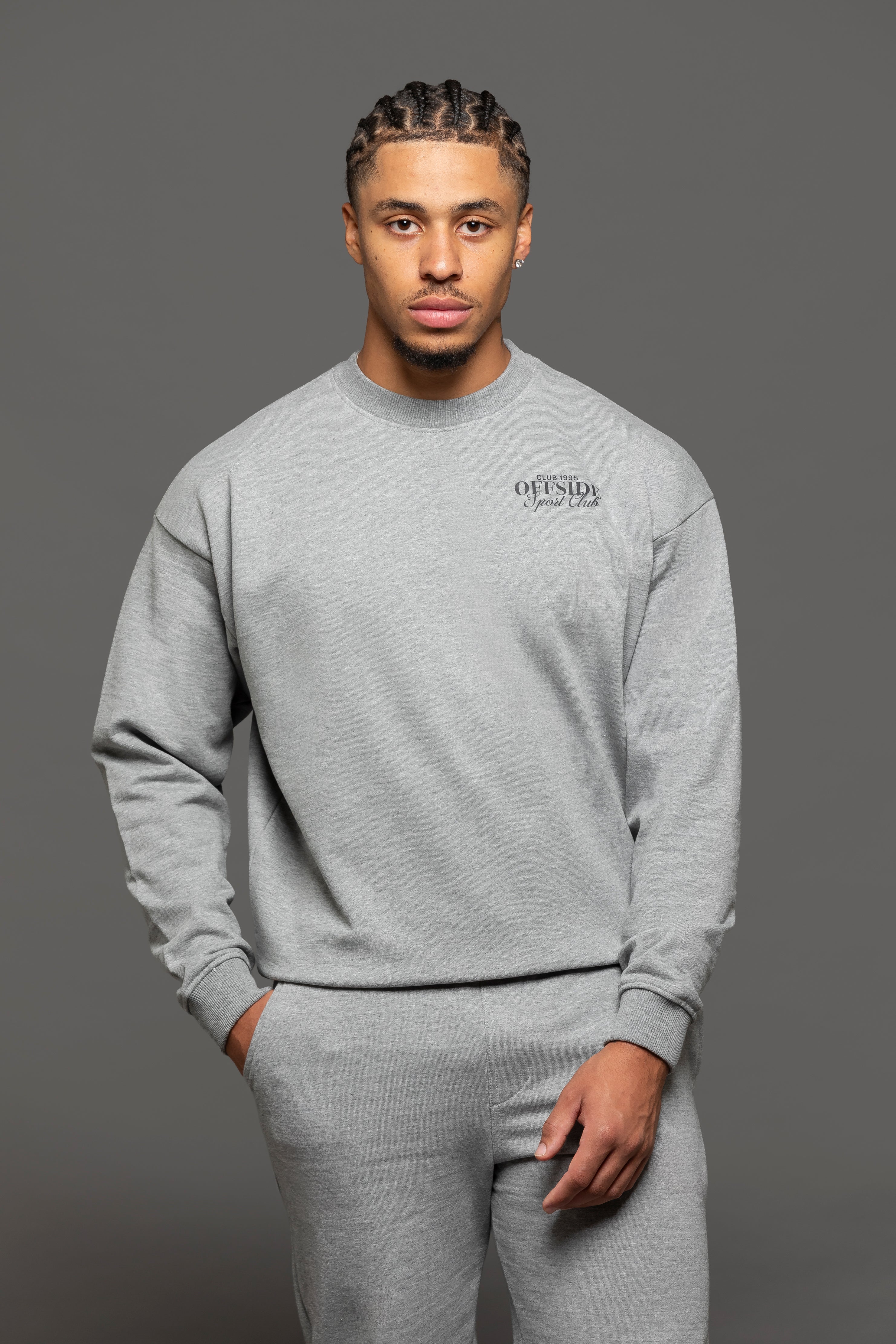 Atelier Cotton Sweatshirt - Grey