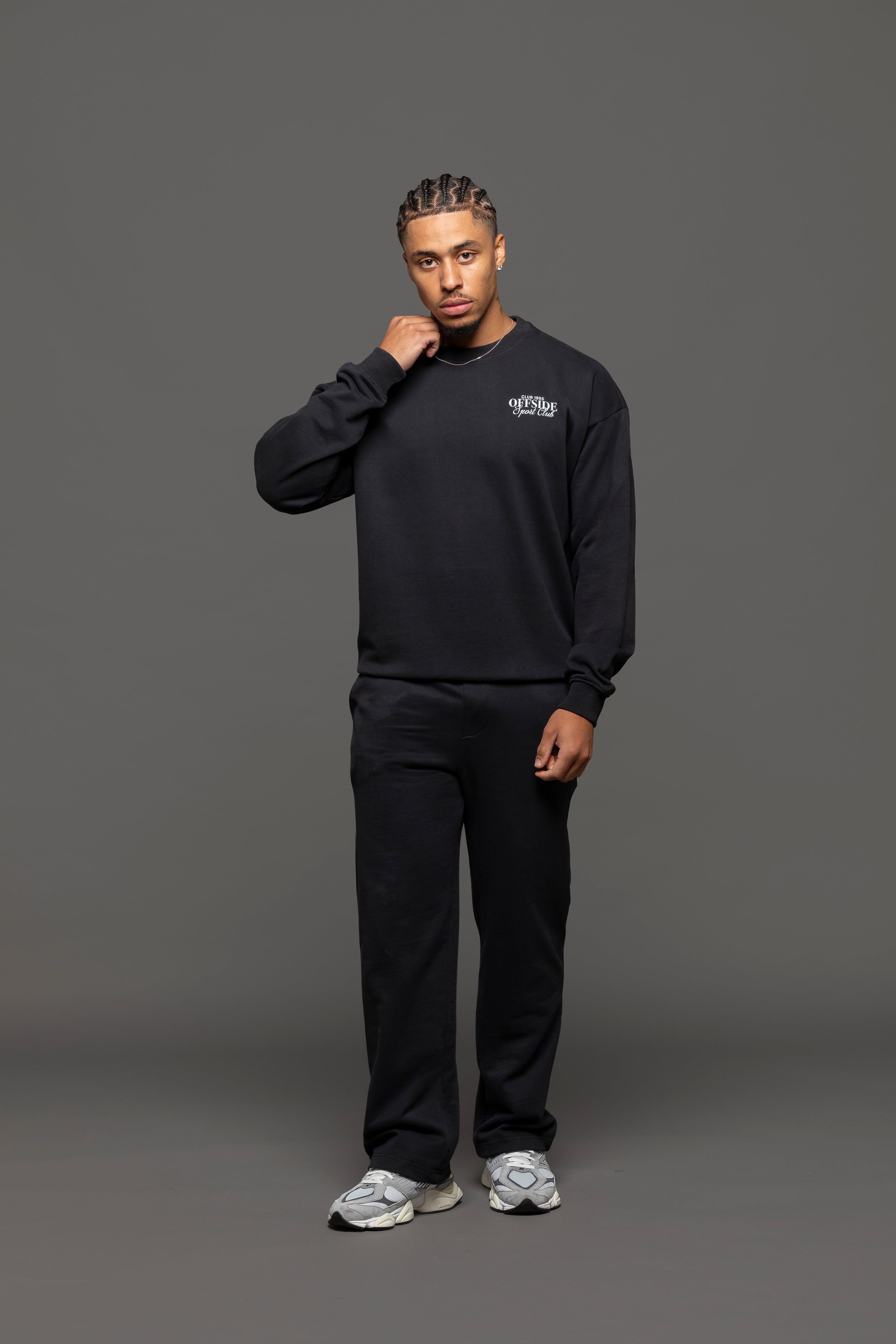 Atelier Cotton Sweatshirt - Black