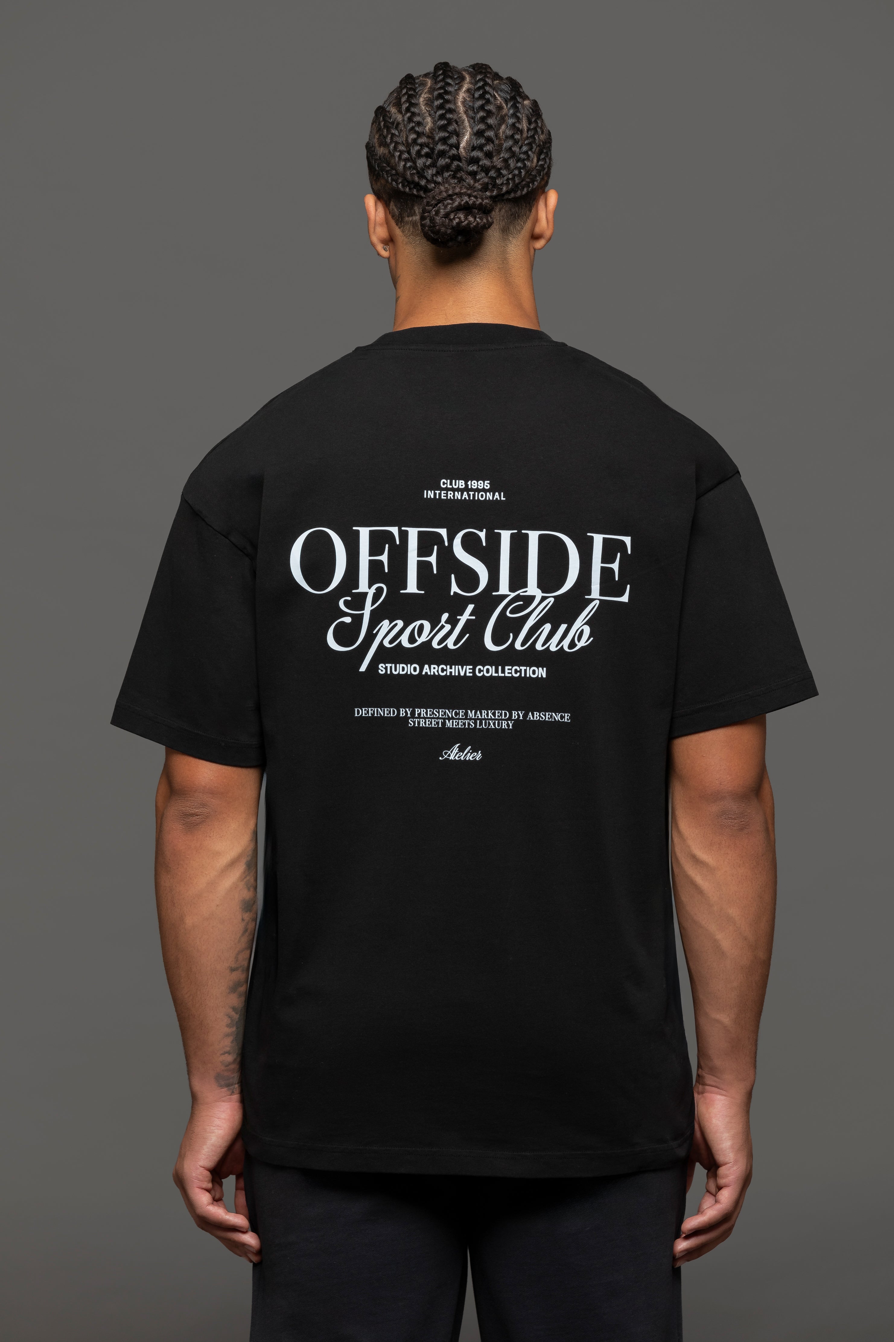 Signature Atelier T-Shirt - Black