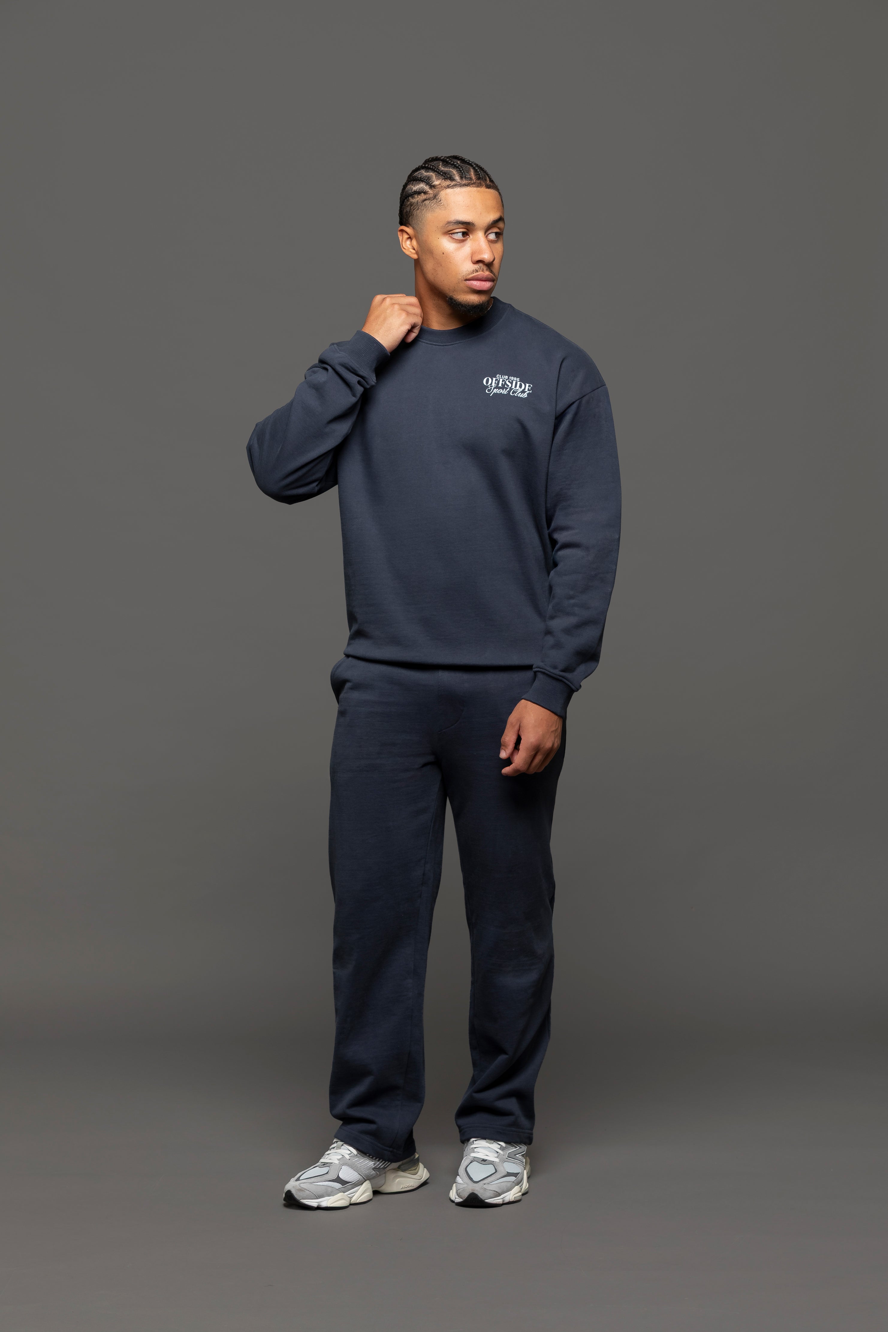Atelier Cotton Sweatshirt - Navy