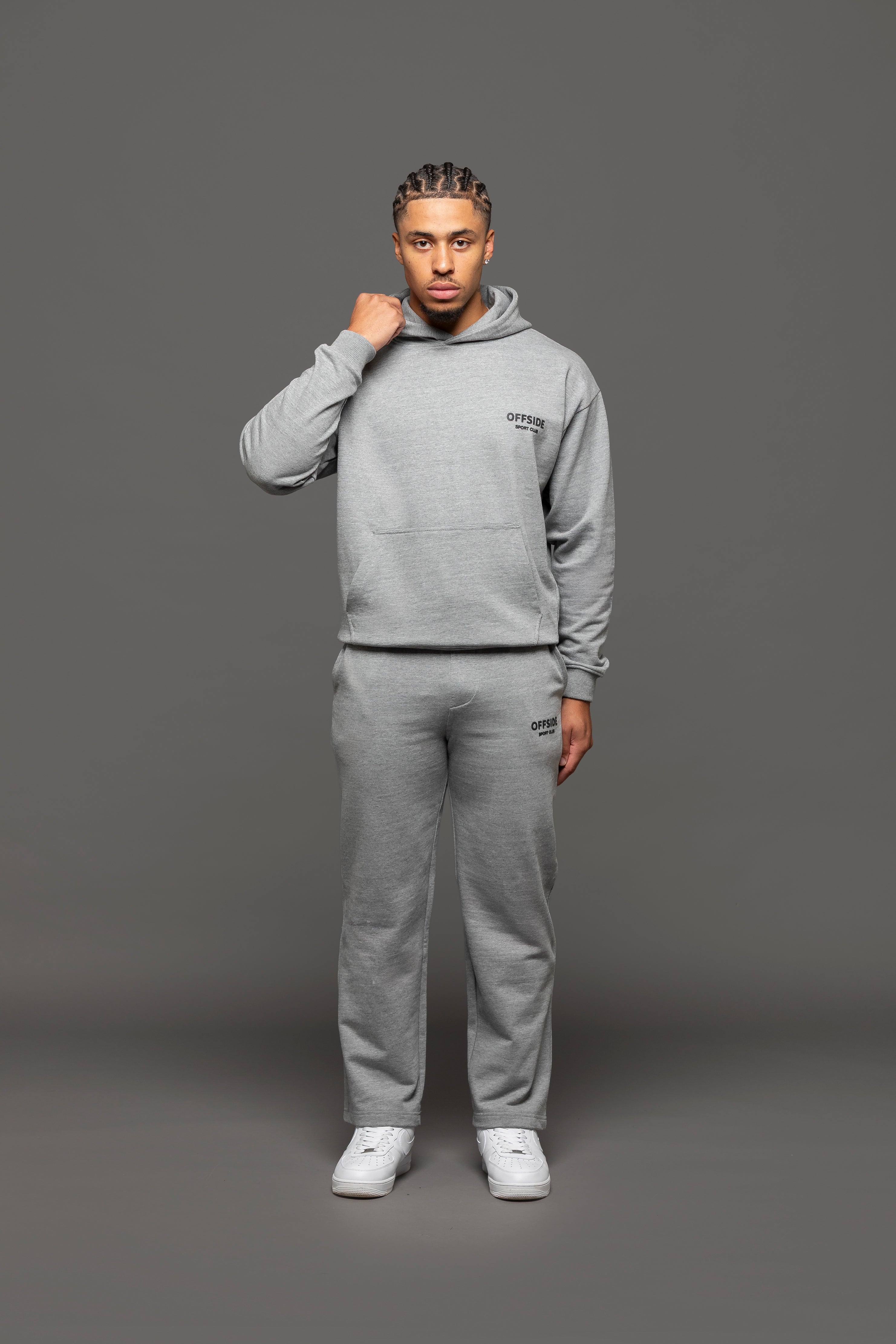 Offside Sport Club Hoodie - Grey