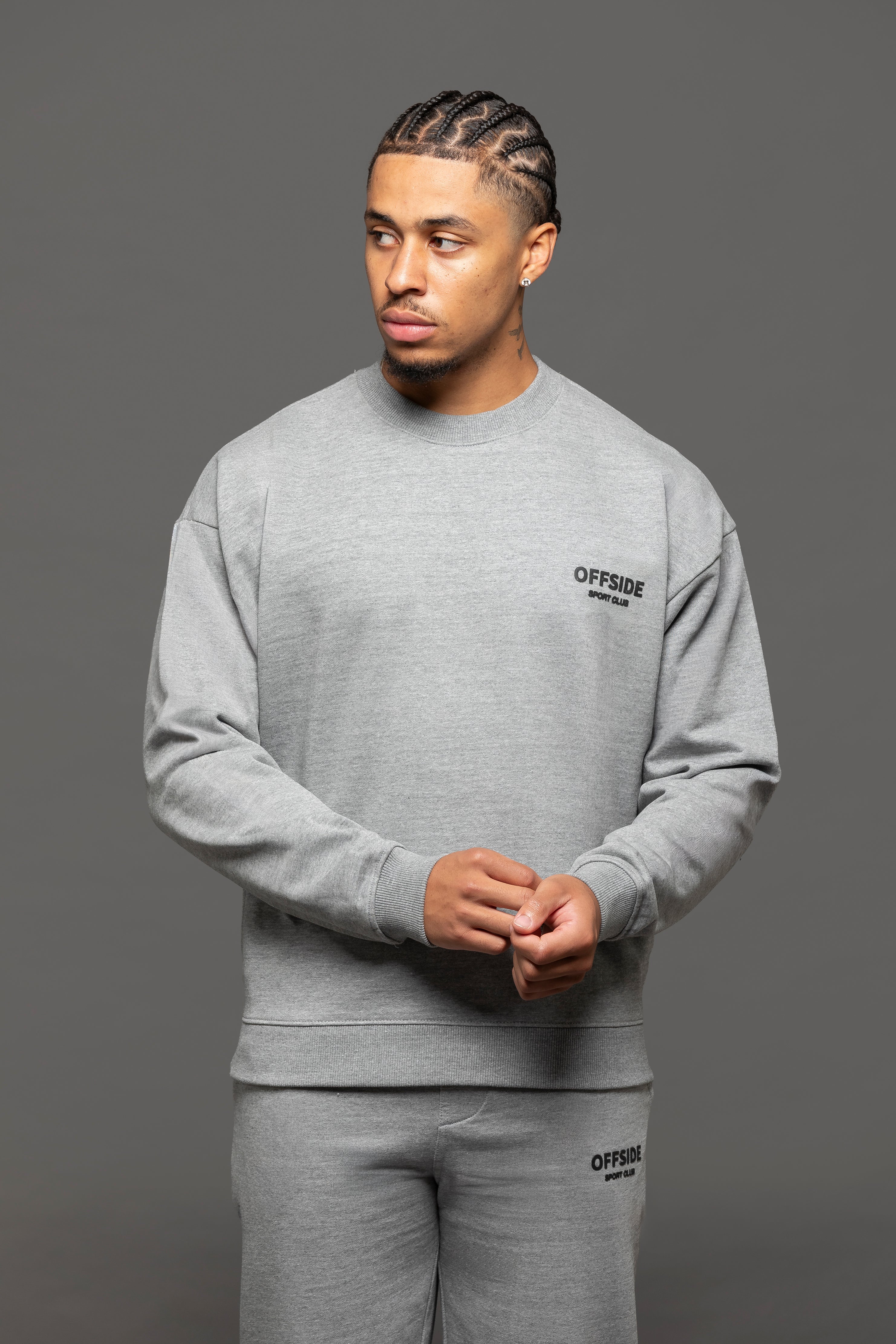 Sport Club Sweater - Grey