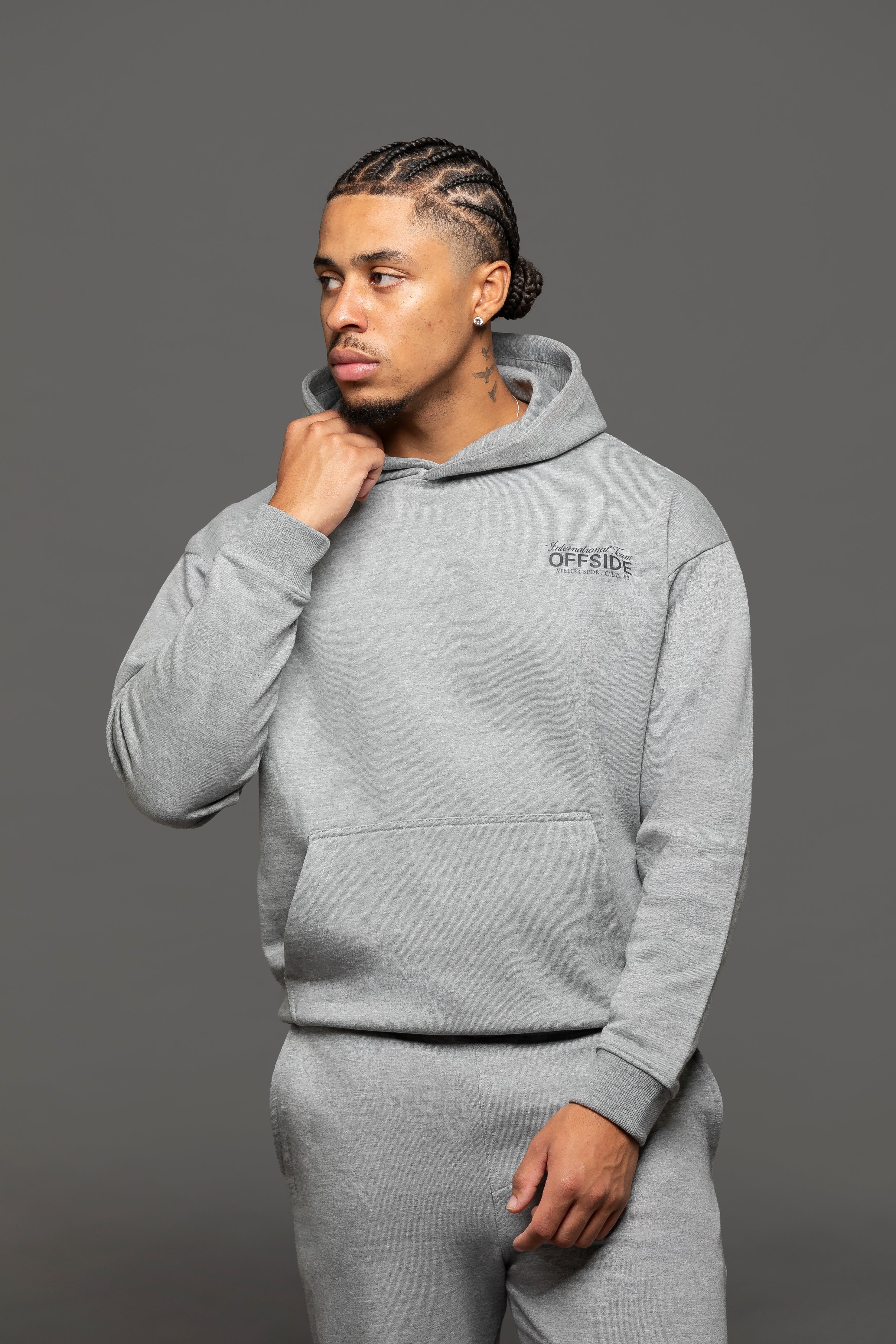 International Classic Hoodie - Grey