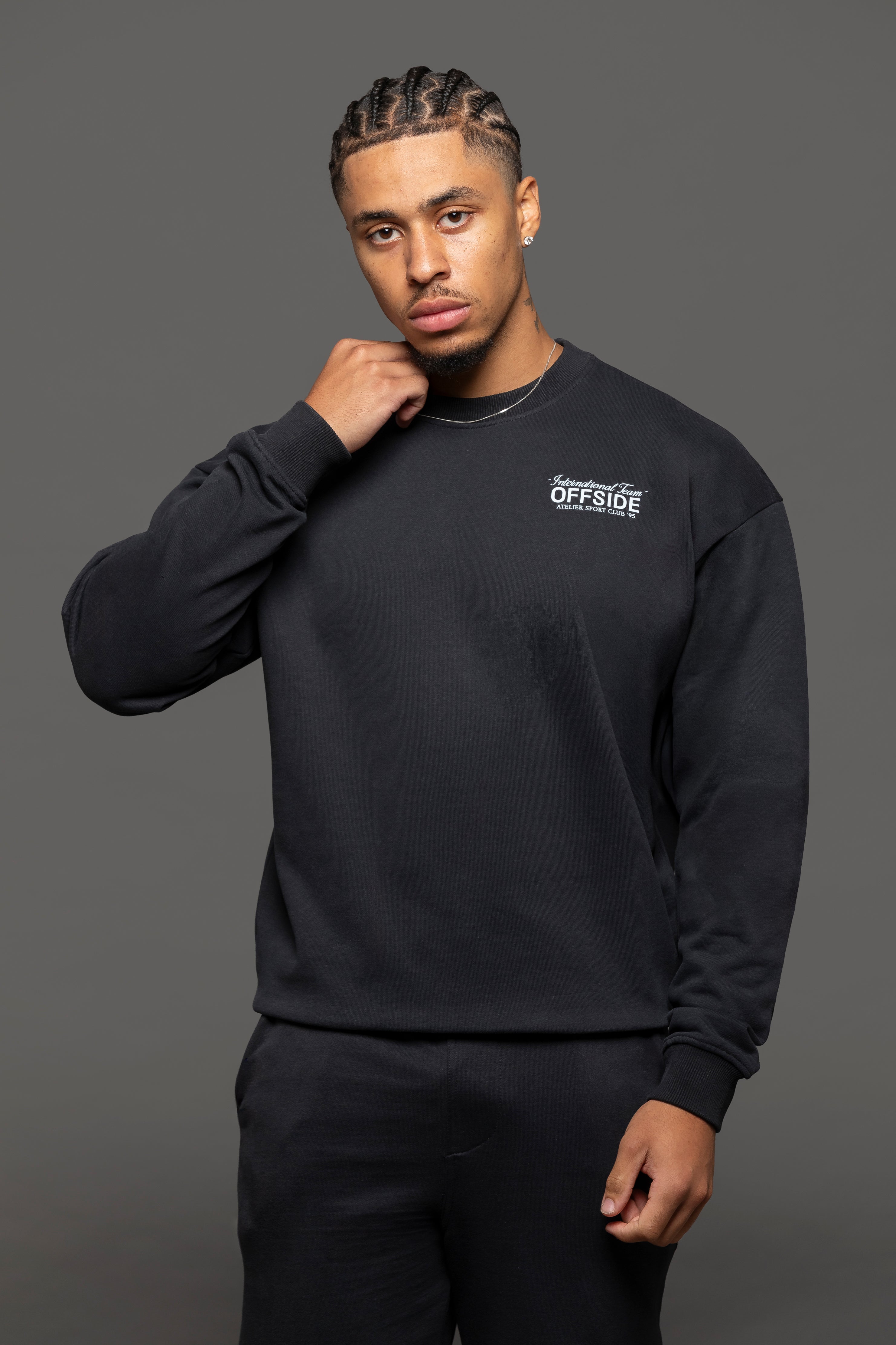 International Team Sweatshirt - Black