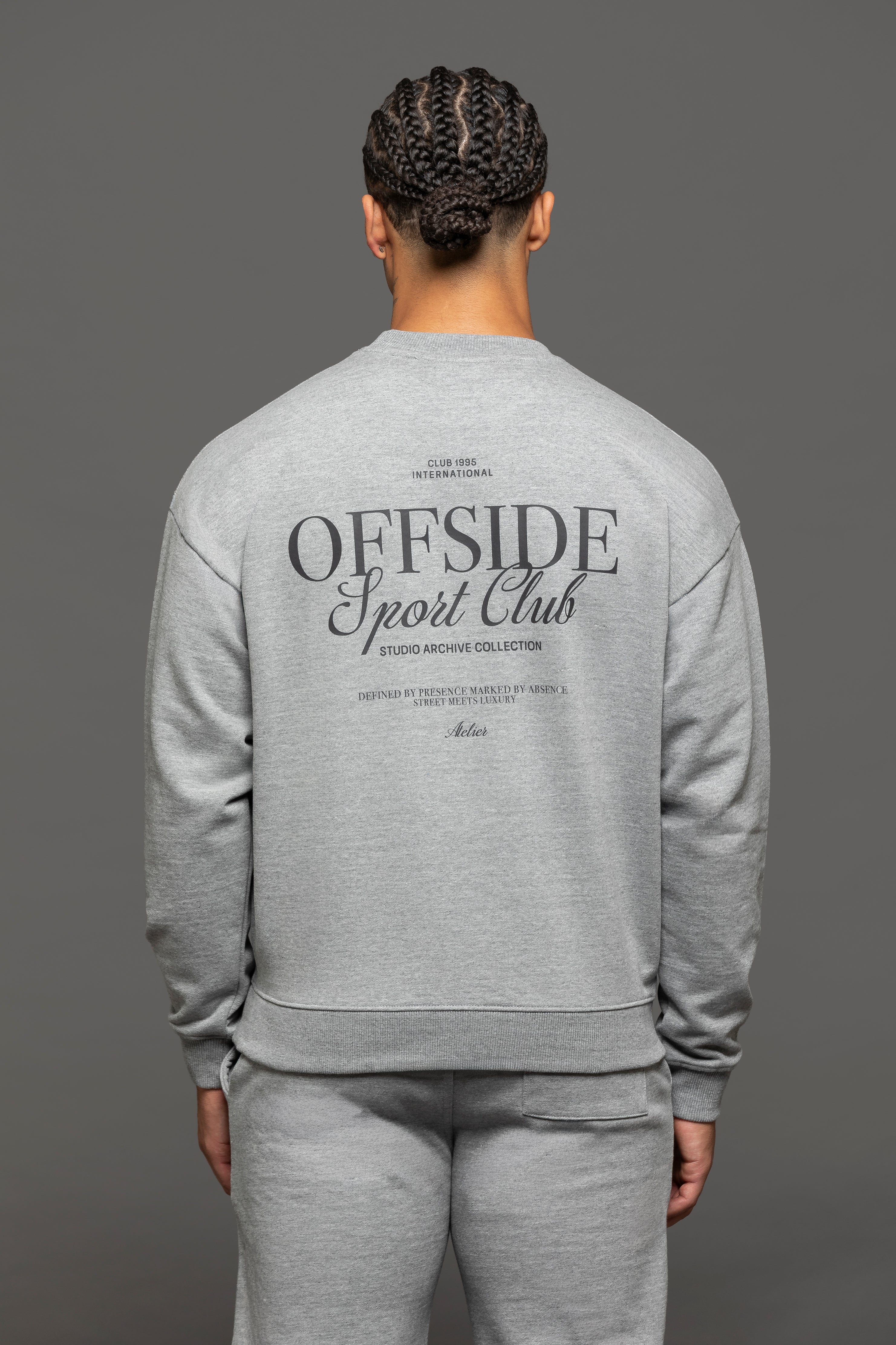 Atelier Cotton Sweatshirt - Grey